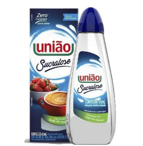 ADOCANTE UNIAO SUCRALOSE LIQUIDO 65ML UNIDADE