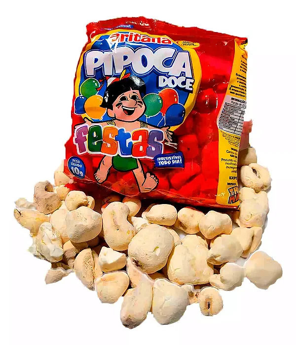 PIPOCA DOCE ARITANA FESTAS 10GRS C/50