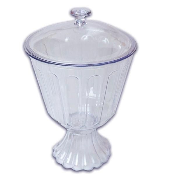 TACA CONFEITEIRO TRANSP COM TAMPA