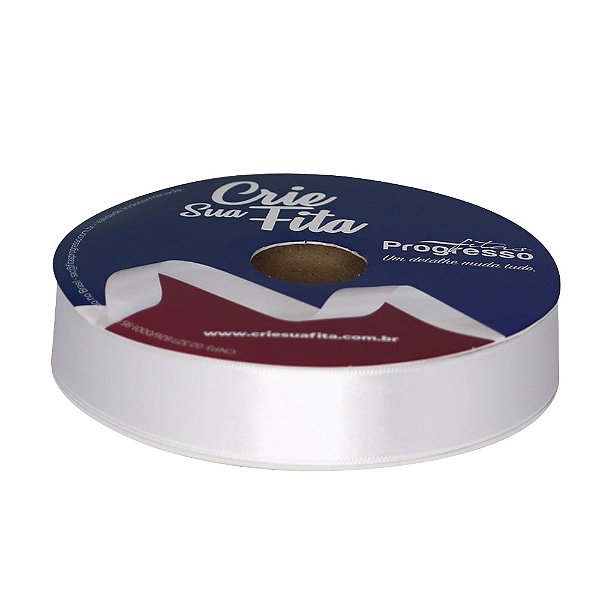 FITA CETIM SIMPLES 201 BRANCO 22MMX50MT COM IMPRESSAO