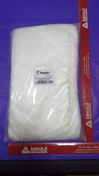 SACO 15 X 30 X 0,03 ALTA DENSIDADE