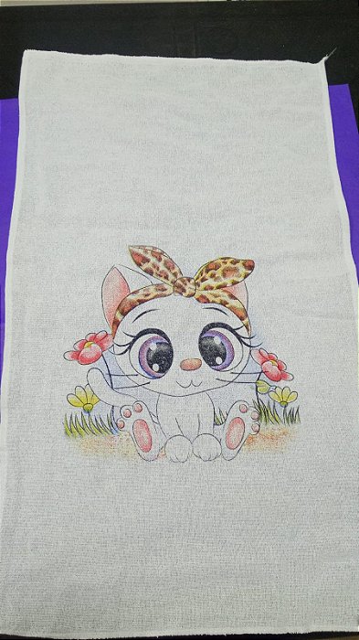 PANO PRATO COM BAINHA ESPECIAL ESTAMPADO 63X44 UND