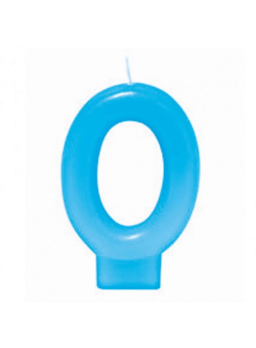 VELA AZUL NUMERO 0