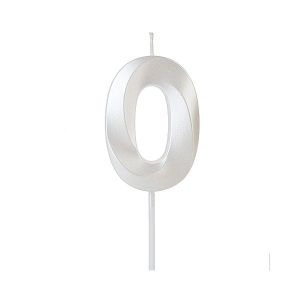 VELA DESIGN BRANCO NUMERO 0