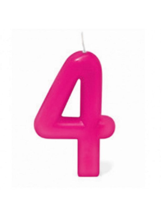 VELA ROSA NUMERO 4