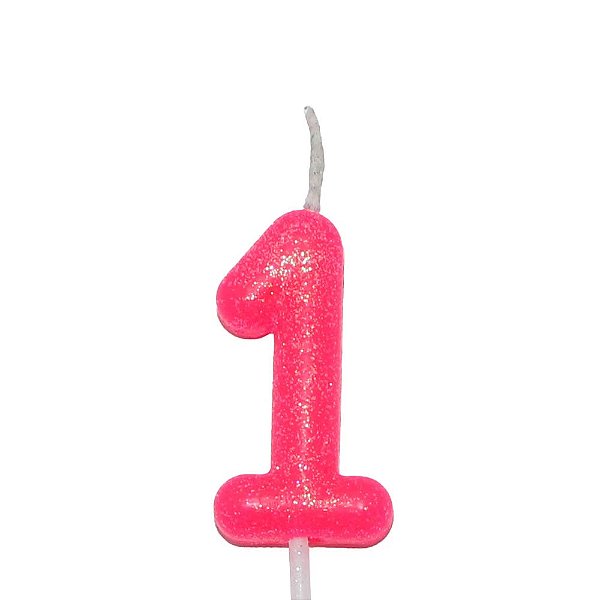VELA ROSA NEON N.1
