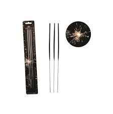 VELA SPARKLERS COMETA 25CM COM 3 UNIDADES