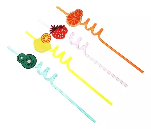 CANUDO DIVERTIDO FRUTAS C/4 UND