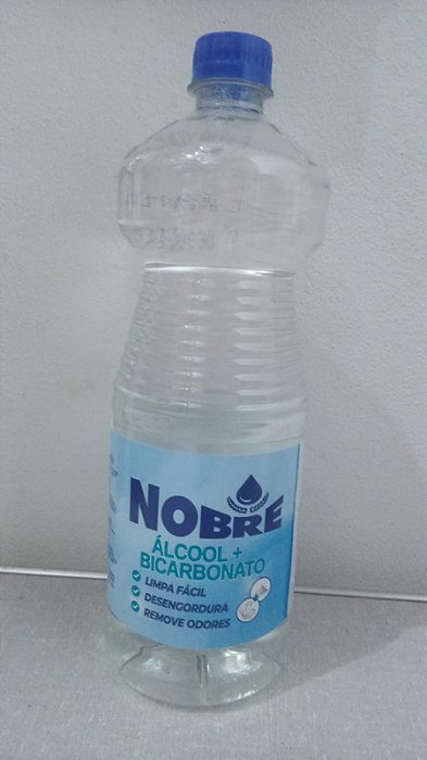ALCOOL LIQUIDO NOBRE+BICARBONATO 1 LITRO