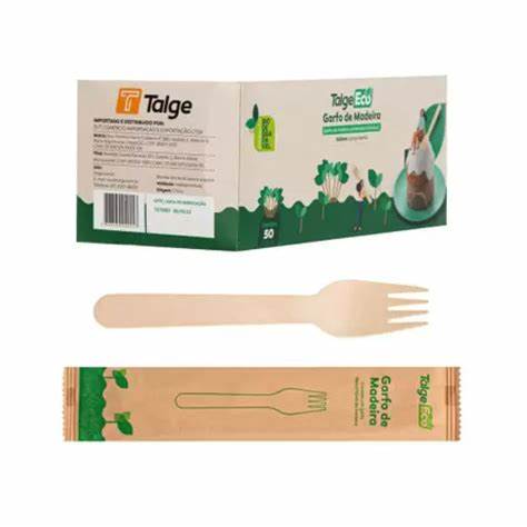 GARFO MADEIRA EMBALADO TALGE 160MM CX C/50 UNIDADES