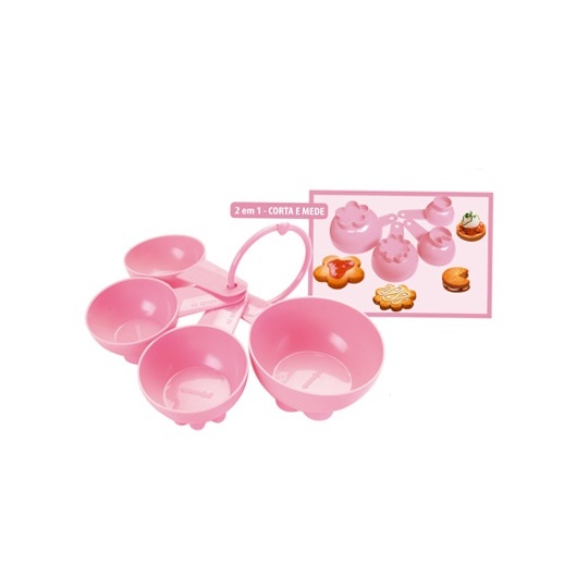 KIT MEDIDAS FORMECORT 4 PECAS CORTA E MEDE