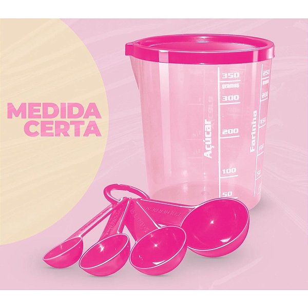 KIT MEDIDA CERTA ROSA DONA COTTA 400ML UNIDADE