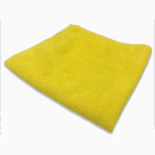 TOALHA MICROFIBRA 38X59 AMARELA CORTE A LASER AUTOMOTIVA