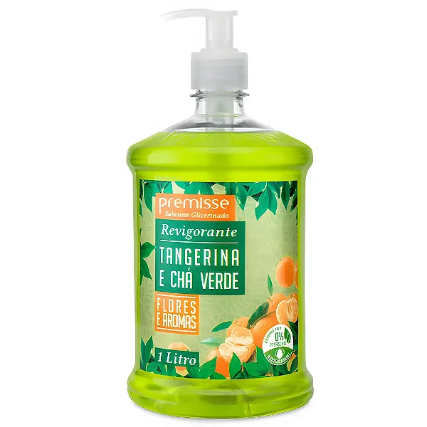 SABONETE TANGERINA CHA VERDE 1 LITRO