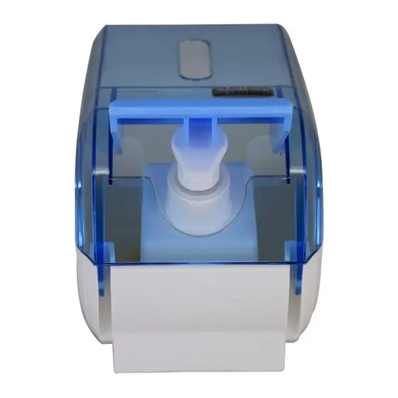 DISPENSER. SABONETE COMPACTA AZUL