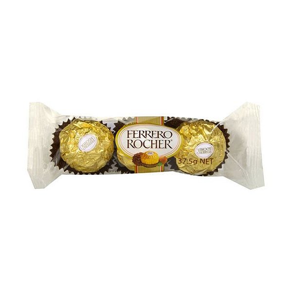 FERRERO ROCHER C/3 UND 37,5G