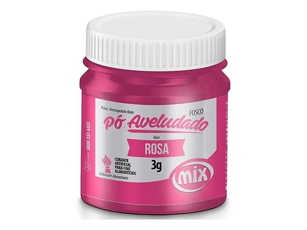 CORANTE PO ROSA FOSCO AVELUDADO 3GR