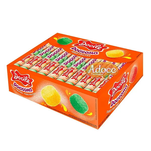 BALA DOCIGOMA TUBO SORTIDA DOCILE 30GRS