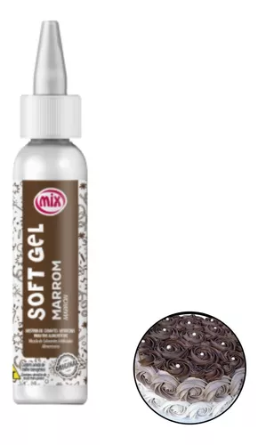 CORANTE SOFTGEL MARROM 25GR