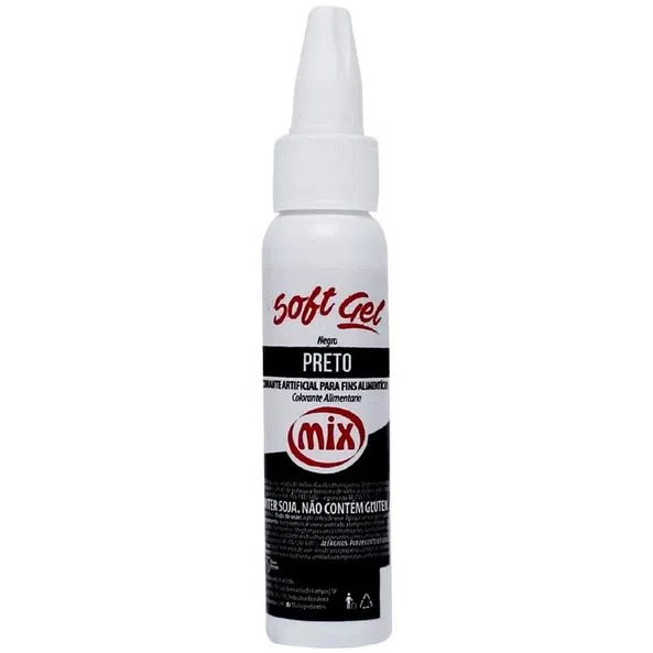 CORANTE SOFTGEL PRETO INTENSO 25GR