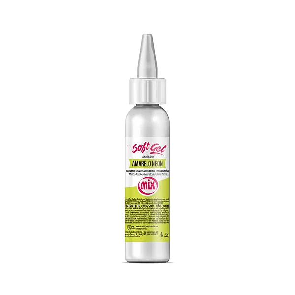 CORANTE SOFTGEL AMARELO NEON 25GR