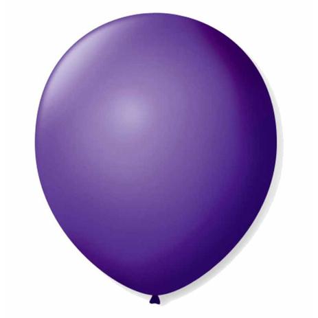 BALAO LISO N.7 ROXO UVA C/50 UND