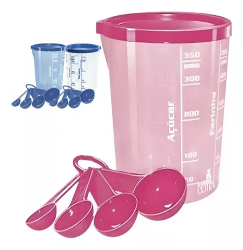 KIT MEDIDA CERTA 400ML COM COLHER
