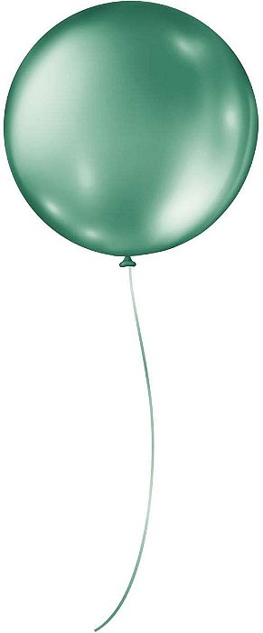BALAO LISO N.5 METALIC VERDE C/25