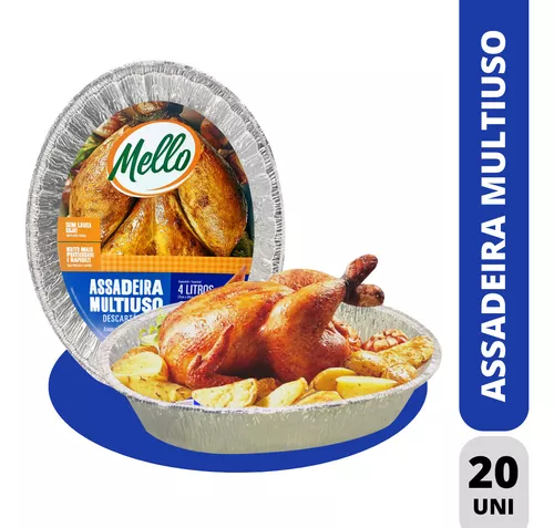 ASSADEIRA OVAL 4LTS 370X280X67MM