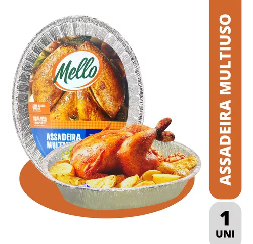 ASSADEIRA OVAL 7,5LTS 460X345X85MM