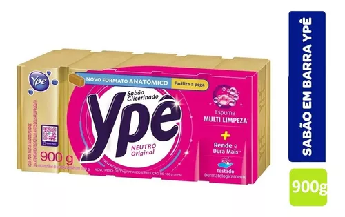 SABAO BARRA YPE NEUTRO C/5 UND 900G