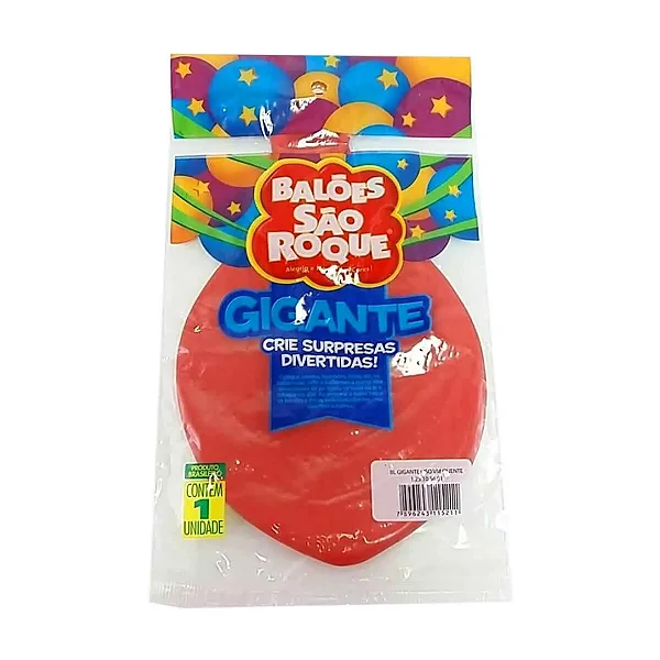 BALAO GIGANTE VERMELHO QUENTE 1 UND