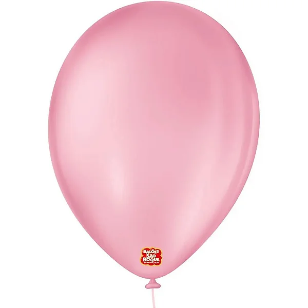 BALAO LISO 9 REDONDO TUTTI FRUTI PCT C/50 UNIDADES