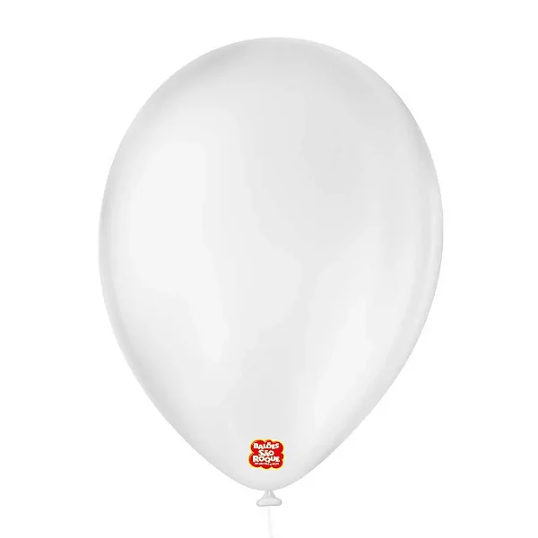 BALAO LISO 9 REDONDO BRANCO POLAR PCT C/50 UNIDADES