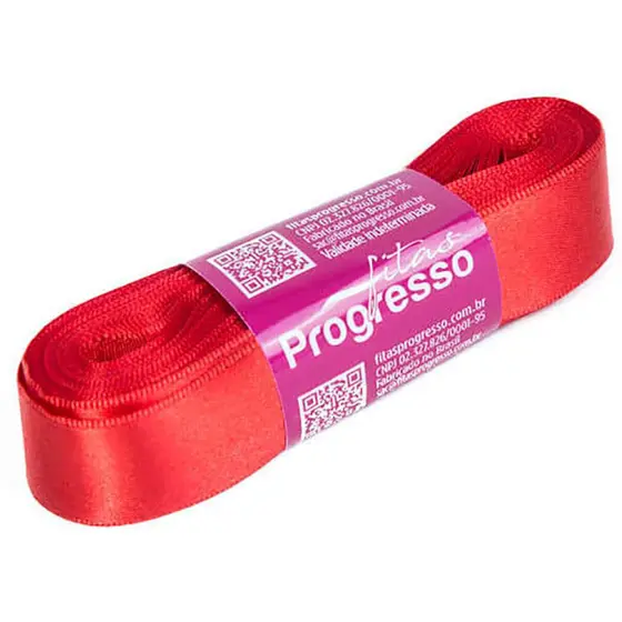 FITA CETIM 1354 VERMELHO TOMATE 15MMX10MT