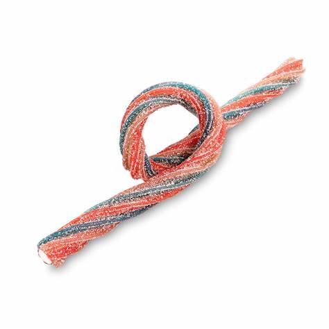 CANUDINHO TWIST COL DINO 26GRS FRUTAS VERMELHAS