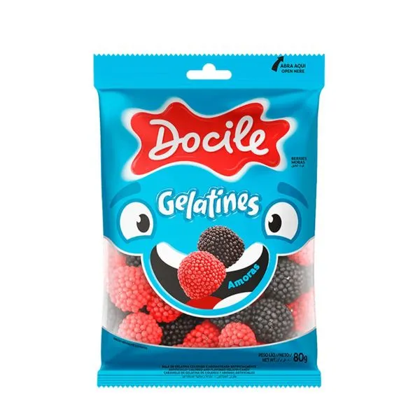 GELATINES AMORA DOCILE 80GRS PCT