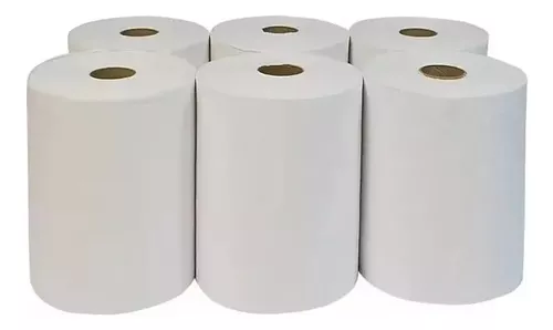 PAPEL TOALHA BOBINA 20X200 METROS 20CM C/6 ROLOS PCT
