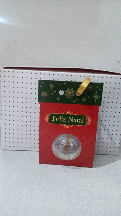 CARTAO C/ BLISTER NATAL NOEL IDEIA CX C/12 UNIDADES