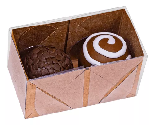 CAIXA BASIC 2 DOCES KRAFT PCT C/10