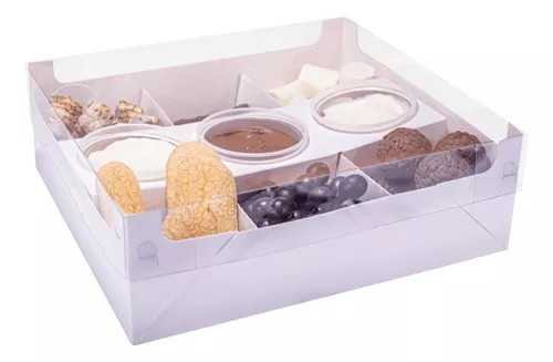 CAIXA FONDUE BRANCA C/5 UNIDADES