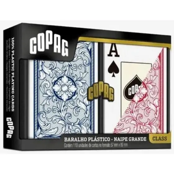BARALHO PVC PLASTICO COPAG
