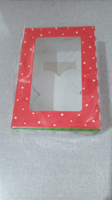 CAIXA PARA 6 DOCINHOS 10,7CMX7,2CMX4CM UNIDADE