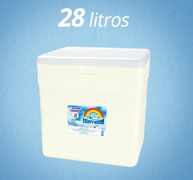 CAIXA ISOPOR 28 LTS - 38x27x41