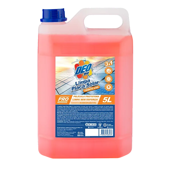 LIMPADOR PLACA SOLAR 5 LITROS