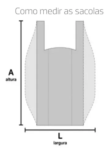 SACOLA 40X50 BRANCA WHITE STAR FARDO CX C/500
