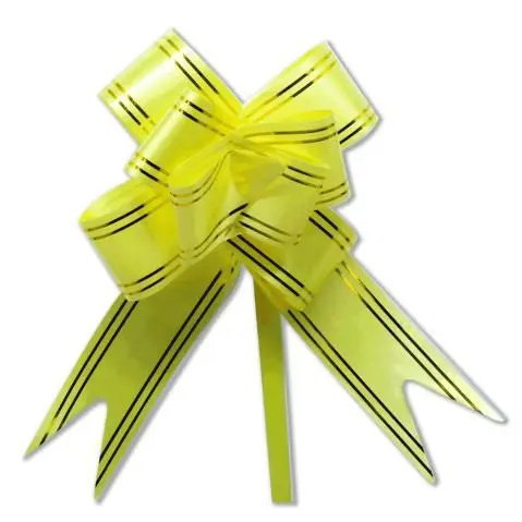 LACO PRONTO 25X12 AMARELO COM PRATA C/10