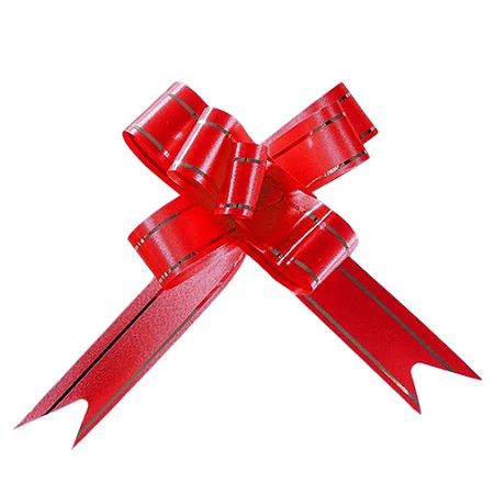 LACO PRONTO 25X12 VERMELHO COM LISTRA PRATA C/10