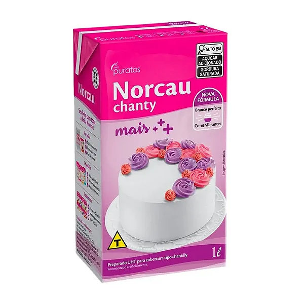 CREME CHANTILLY PURATOS NORCAU 1 LITRO