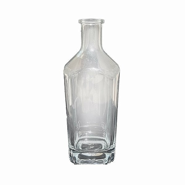 GARRAFA VIDRO QUARTZO TRANSPARENTE 700ML